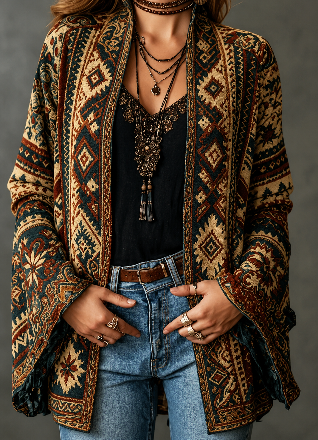 Bohemian Loose Jacket for Women