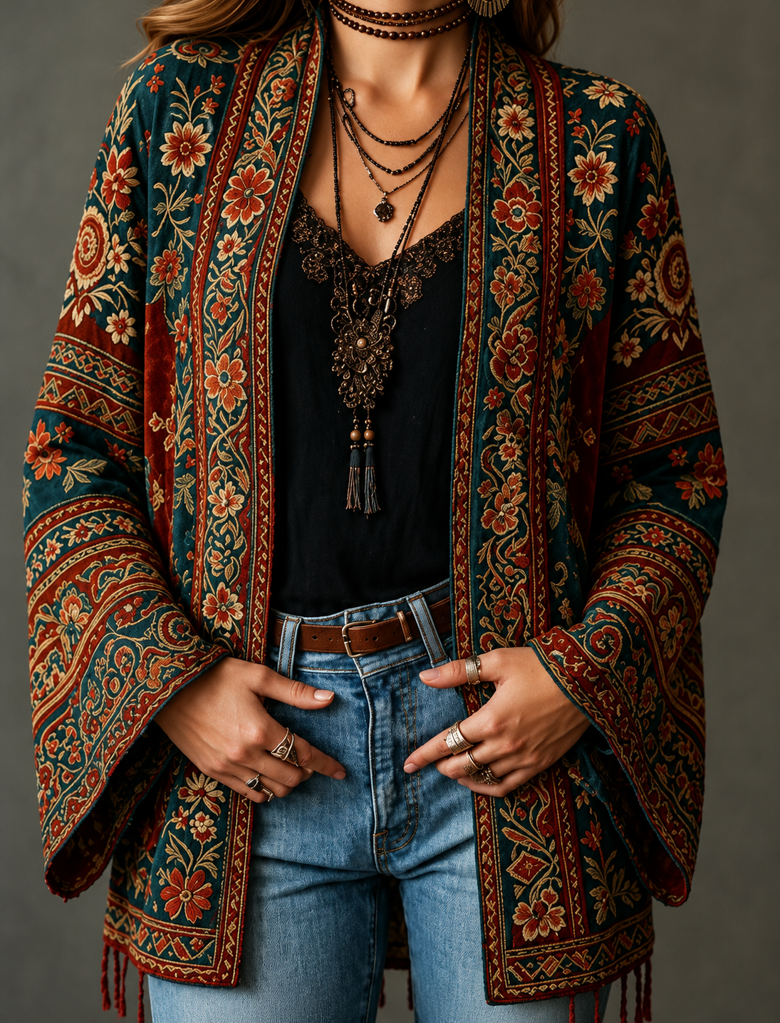 Bohemian Loose Jacket for Women
