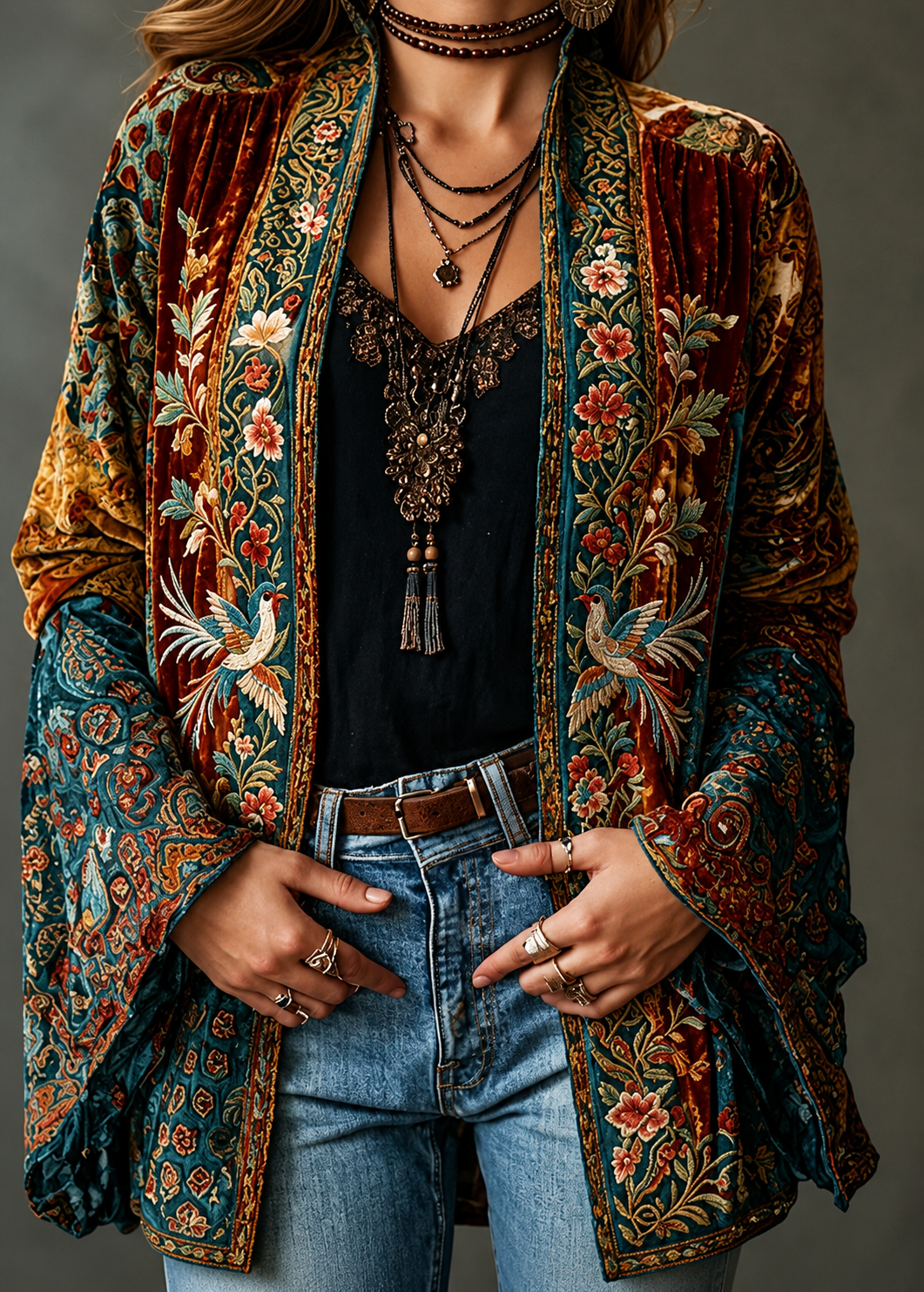 Bohemian Loose Jacket for Women