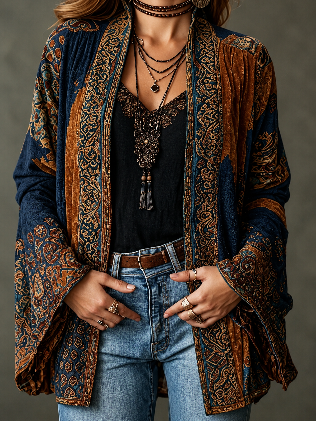 Bohemian Loose Jacket for Women