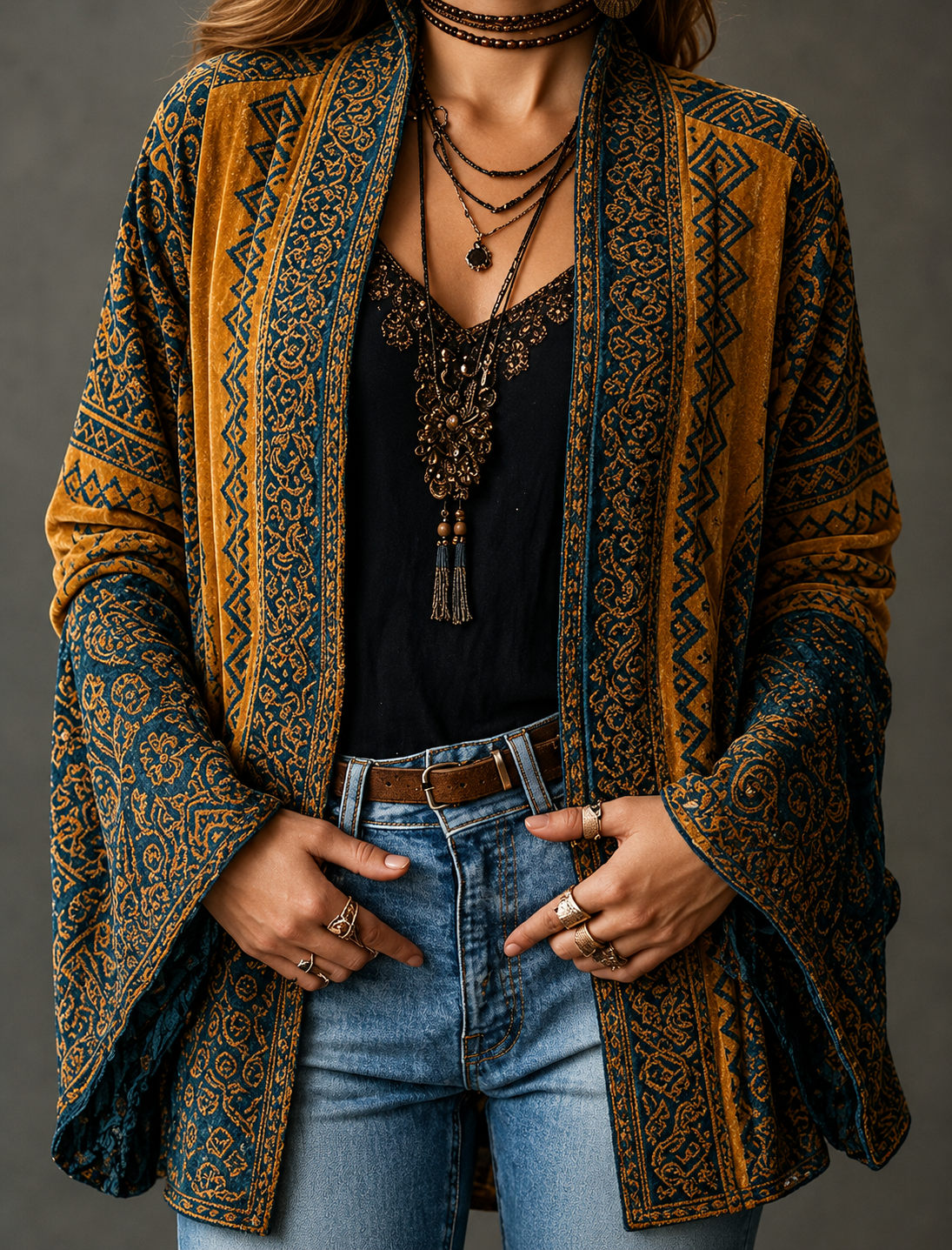 Bohemian Loose Jacket for Women