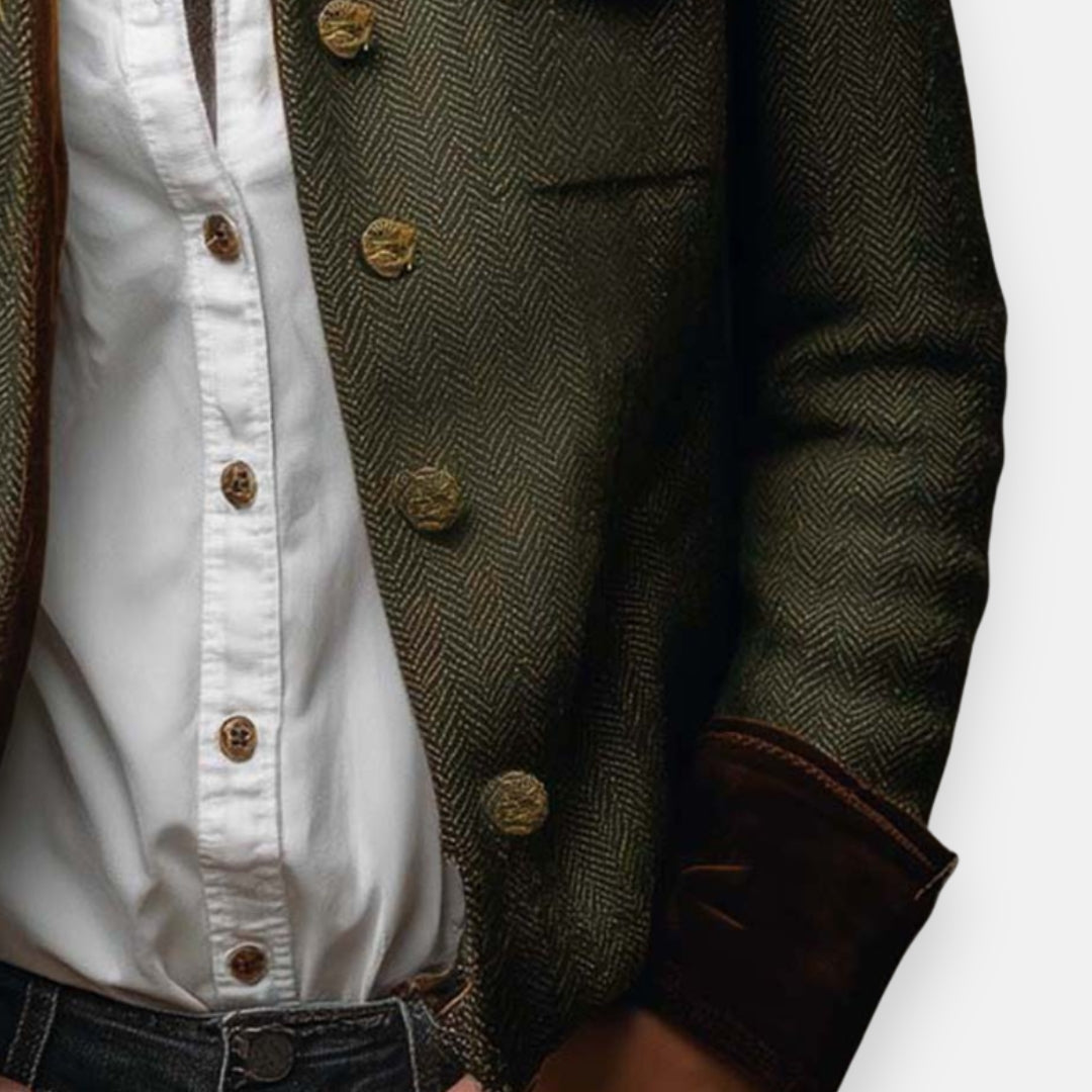 Textured Velvet Cuff Jacket for Women
