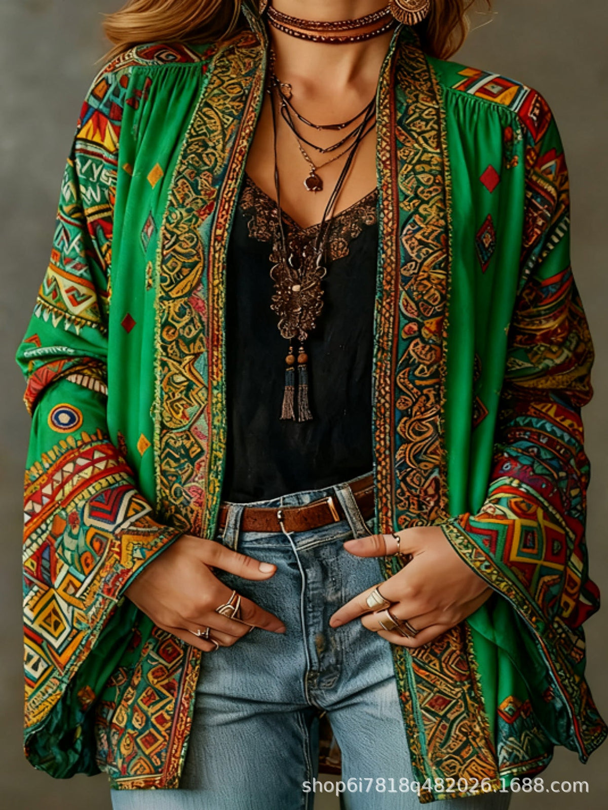 Bohemian Loose Jacket for Women