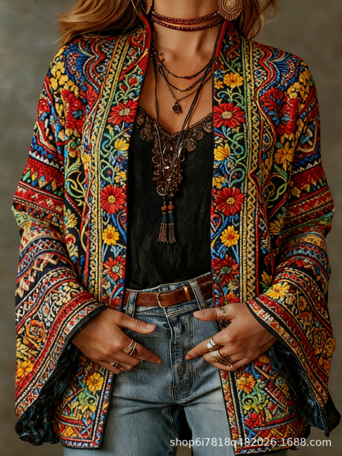 Bohemian Loose Jacket for Women