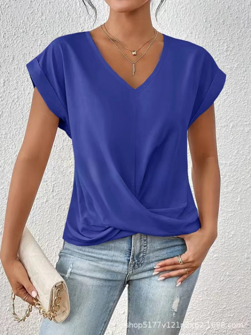 Refined V-Neck T-Shirt for Women