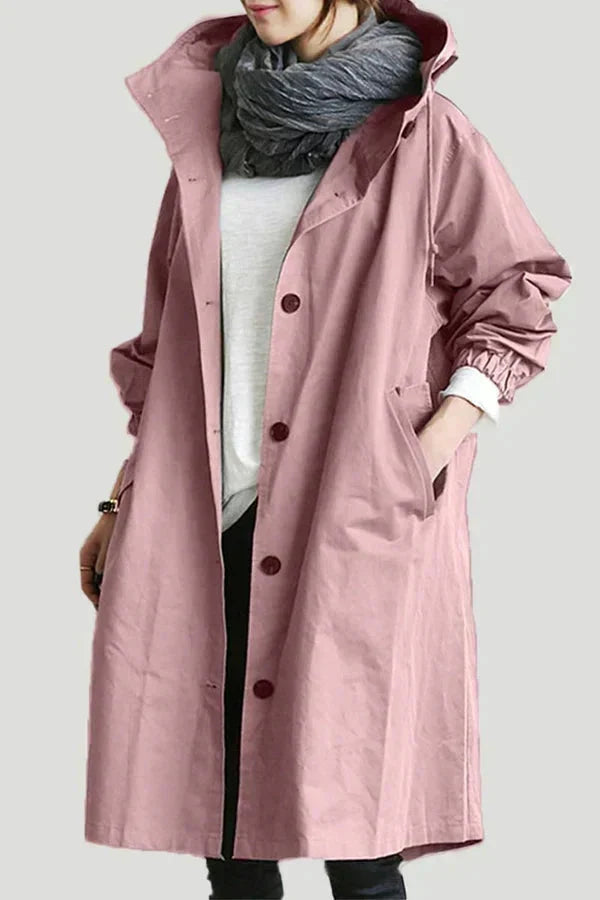 Urban Hooded Raincoat for Women