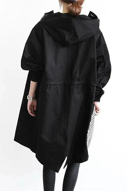 Urban Hooded Raincoat for Women