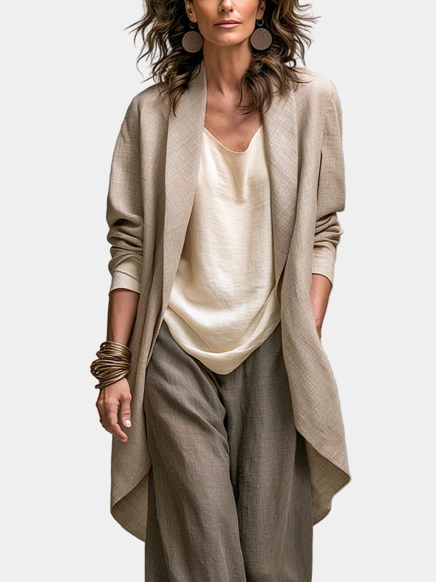 Wide-Leg Layered Set for Women
