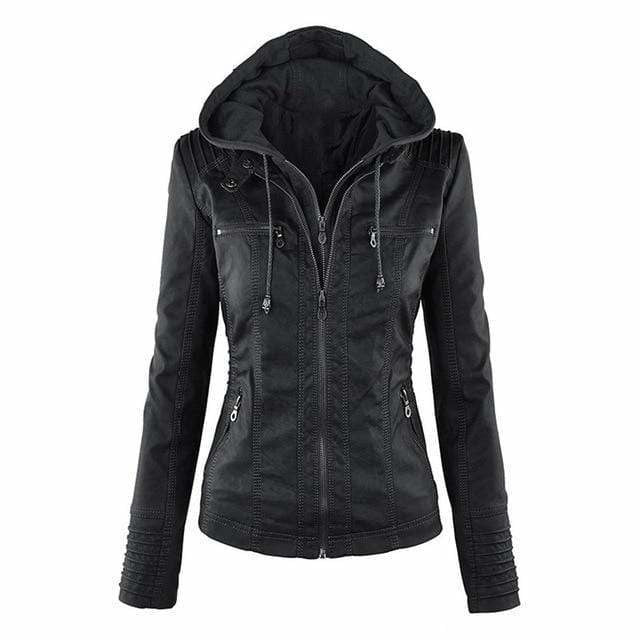 Vintage Hooded Jacket for Women
