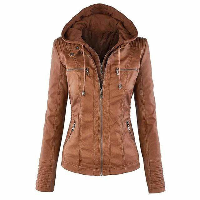 Vintage Hooded Jacket for Women