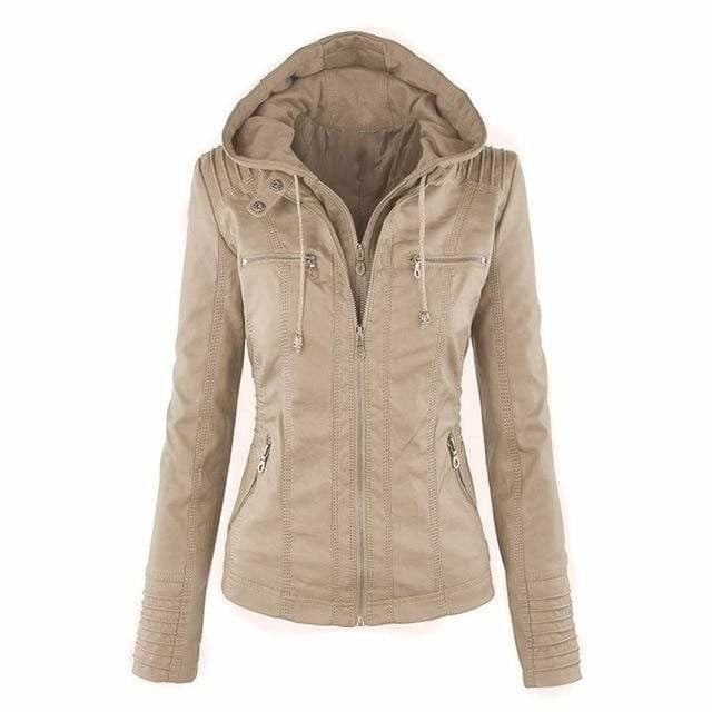 Vintage Hooded Jacket for Women