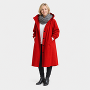 Urban Hooded Raincoat for Women - AI-generated main product image