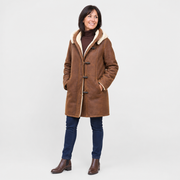 Relaxed Hooded Winter Coat for Women - AI-generated main product image