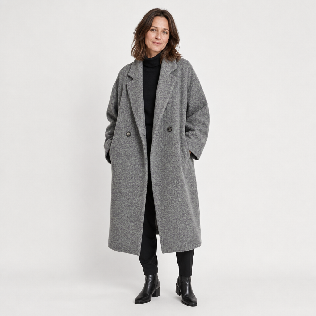 Women's elegant winter coat - AI-generated main product image