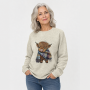 Women’s animal print sweatshirt - AI-generated main product image