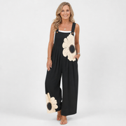Floral Print Overalls for Women - AI-generated main product image