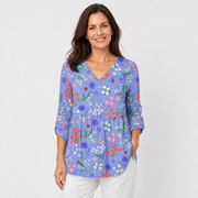 Timeless Silhouette V-Neck Blouse for Women - AI-generated main product image