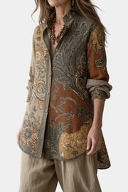 Bohemian Printed Two-Piece Set for Women