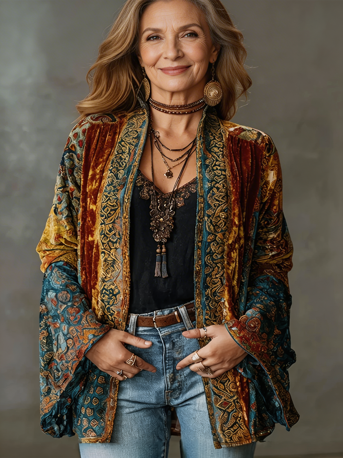 Bohemian Loose Jacket for Women