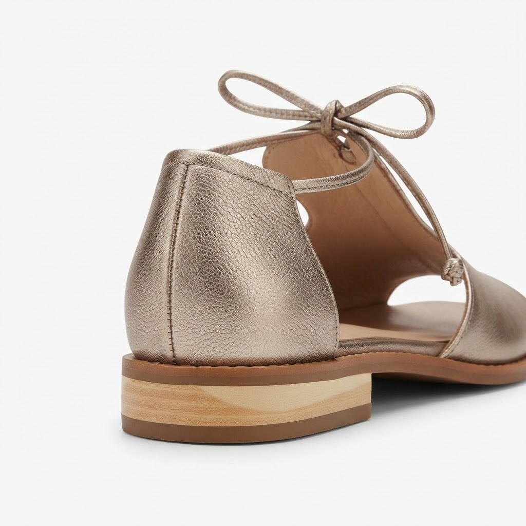 Open-Toe Bow Strap Sandals for Women
