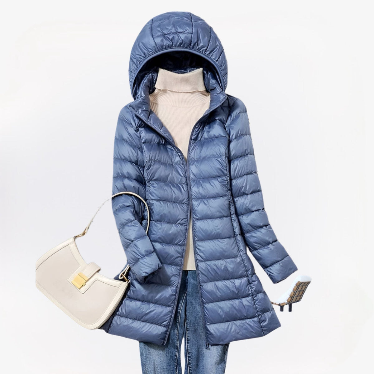 Warm Long Winter Coat for Women